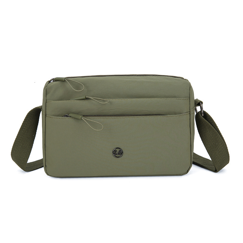 New Oxford Cloth Multi Layer Small Square Bag Casual Outing Travel Shoulder Bag Luxury Designer Bag Bag Versatile Phone Free Shipping Crossbody Bag