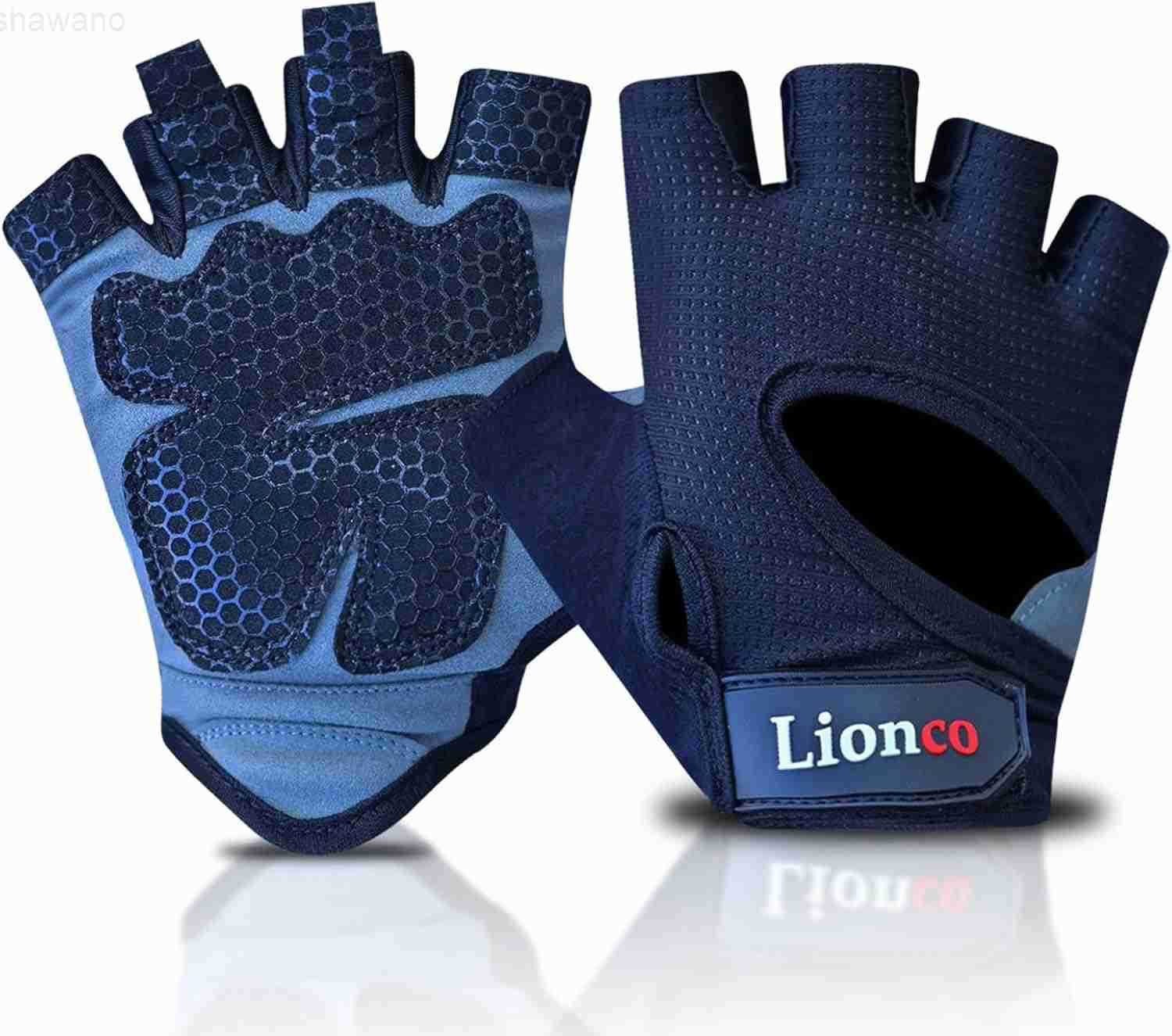 Workout Gloves for Men WomenWeight Lifting Gloves with Breathable Gel Padded Excellent Grip for Gym ExerciseCyclingWeightliftingFitness TrainingPullW2