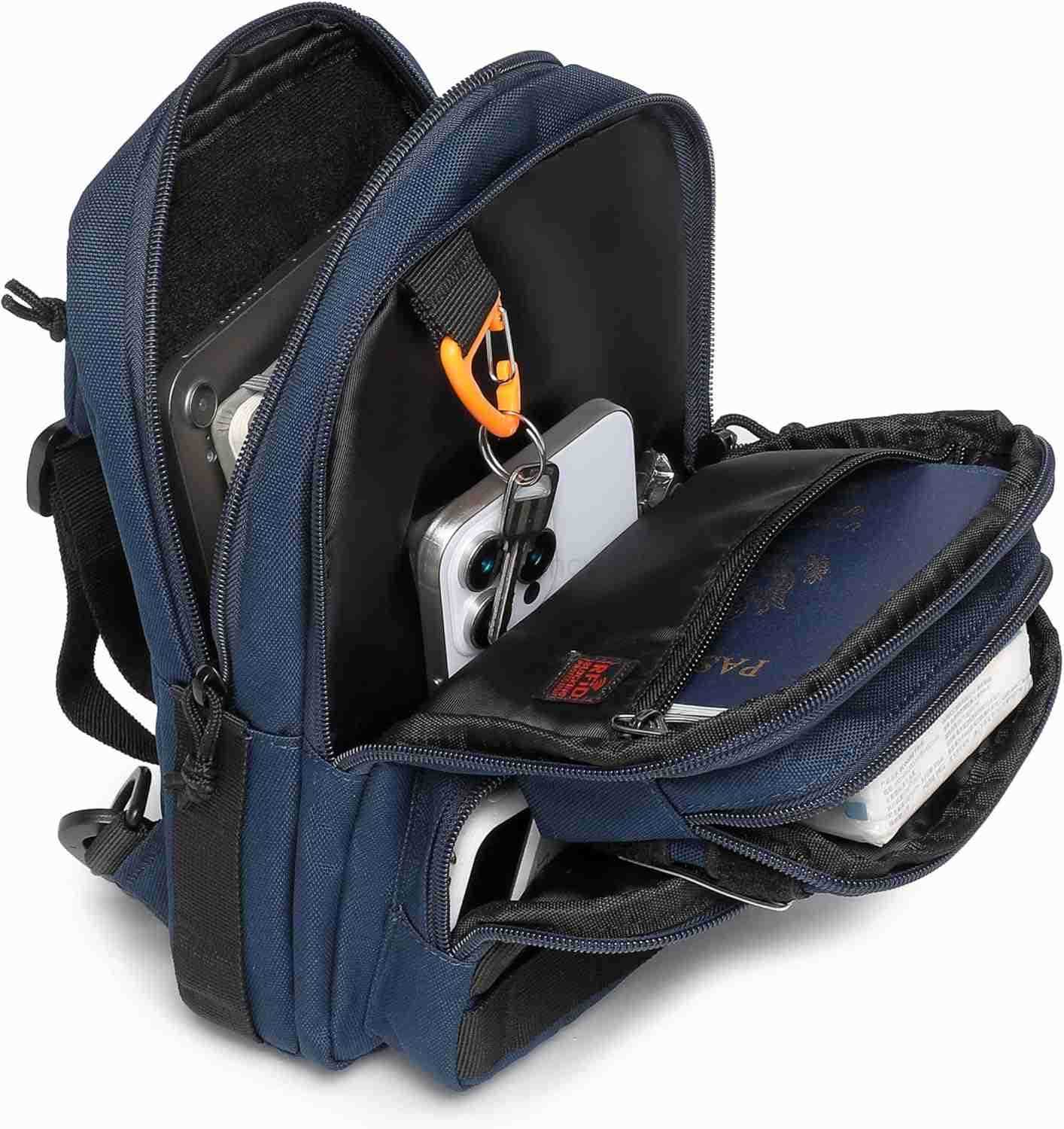 Tactical Crossbody Bag for Men Durable Sling Bag with Cross Body Design EDC Shoulder bagW250911