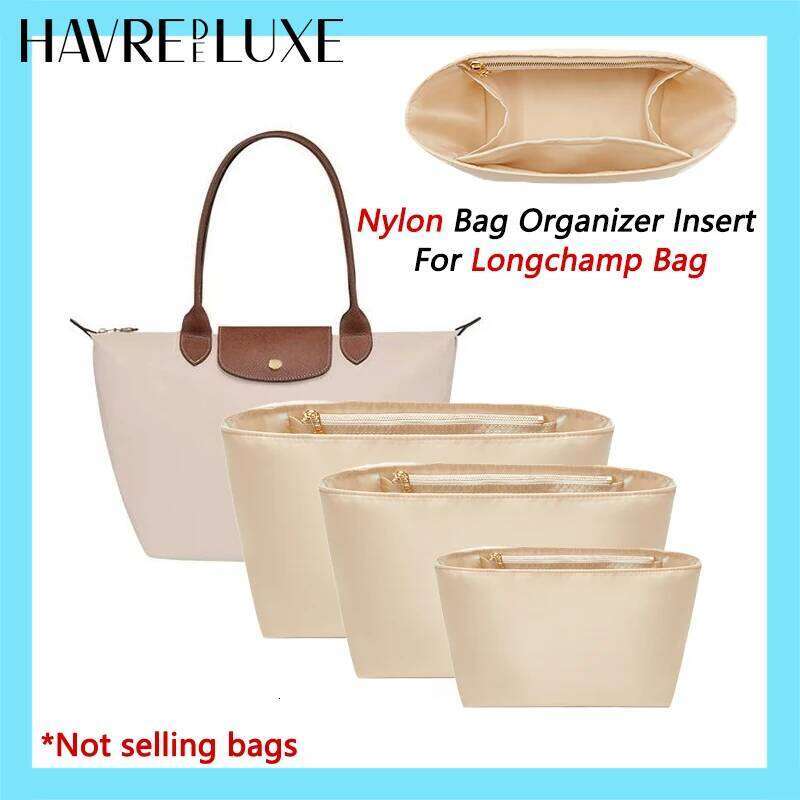 Bag organizer for nylon material super strong fit bag support handbag insert bags accessories IKEA Inner liner