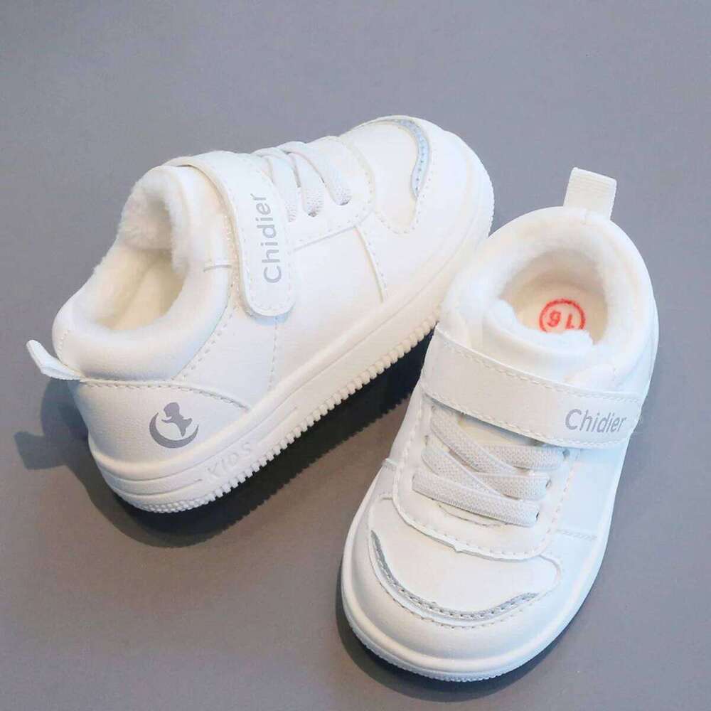 Boys Girls Spring and Autumn Non-slip Soft Bottom Color Splicing Baby Board Shoes