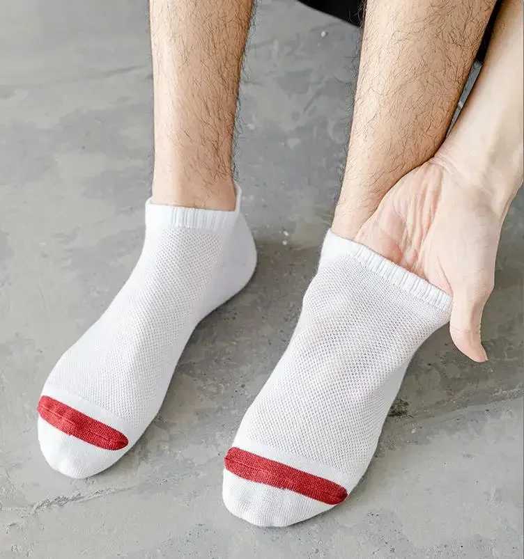 5 Pairs Of Mens Simple Graffiti Liner Anklets Socks Comfy Breathable Soft Sweat Absorbent Socks For Mens Outdoor Wearing D250911