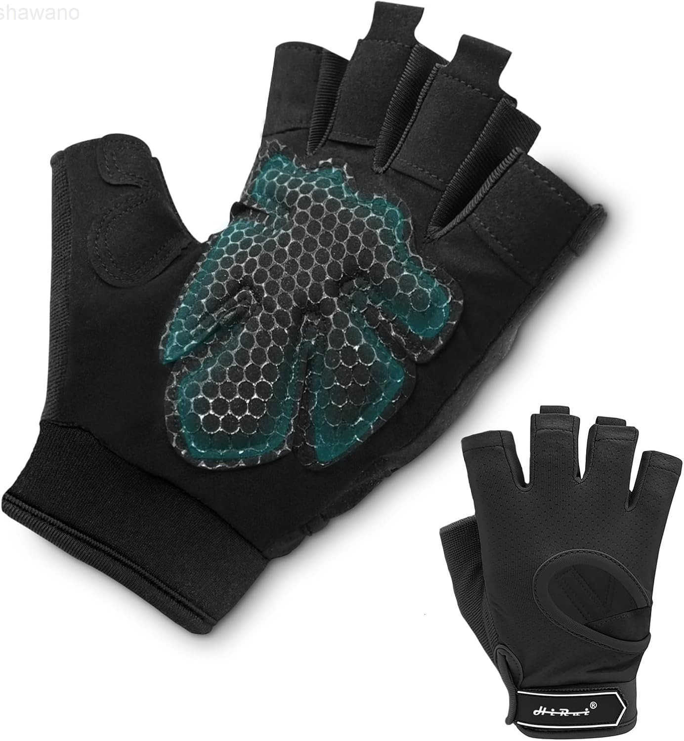 Workout Gloves for Men Women Kids Ventilated Exercise Gloves Cycling Gloves with Full Palm Silicone Padding for Fitness Tennis Weightlifting Gym Train