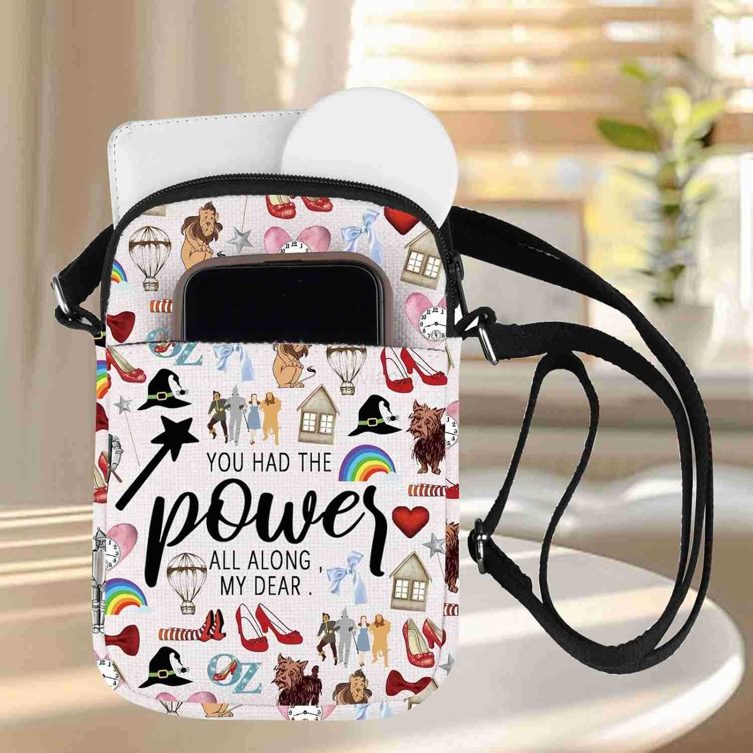 Cross Body Bag You Had The Power All Along My Dear Messenger Bag Cartoon Inspired Shoulder Bag The Power CBW250911