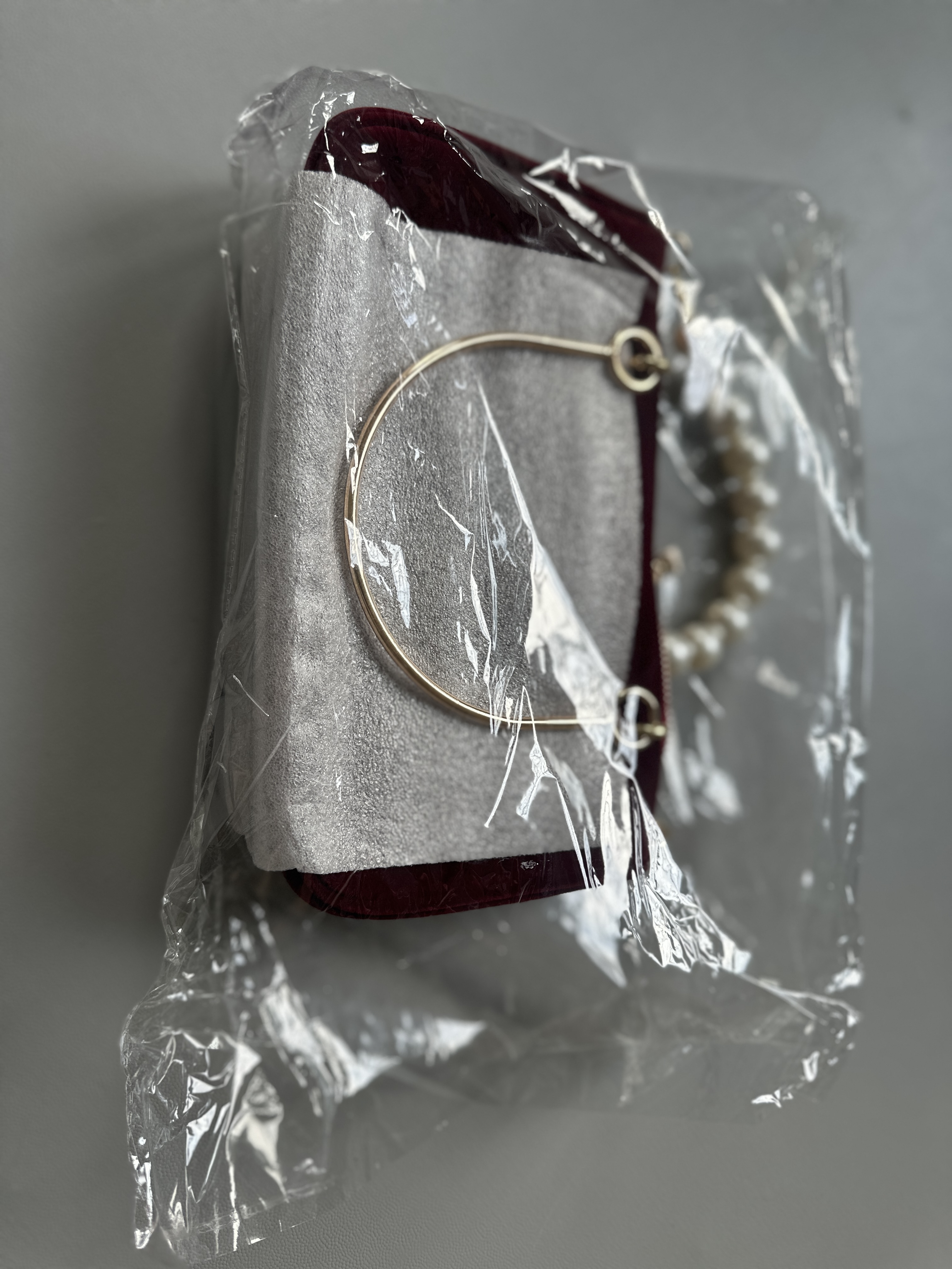 Custom Bag add metal handle Beatue-gift improved bee 25X14X6CM organization holiday pouch classical letter zipper case