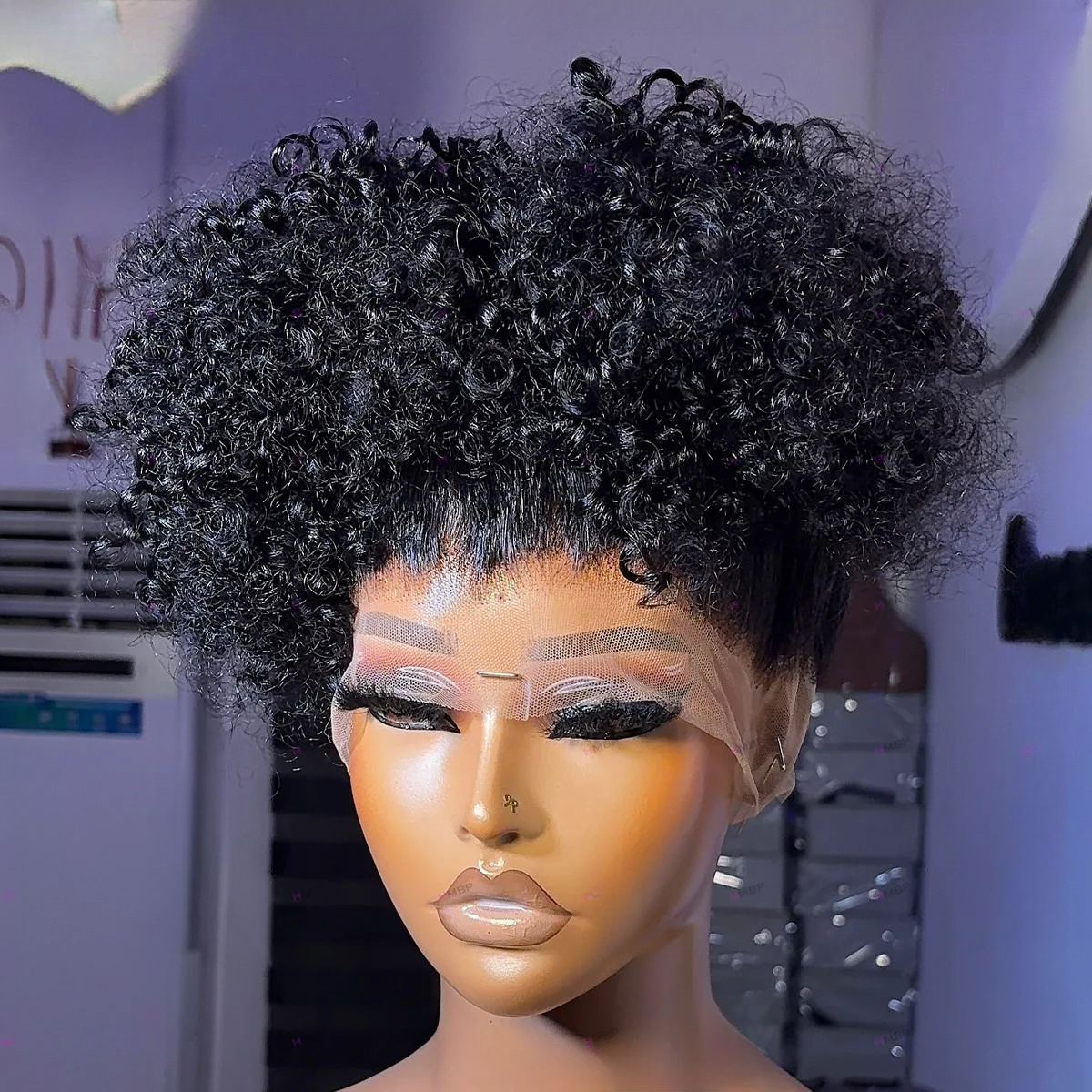 30 Inch Kinky Curly Human Hair Wig 13x4 13x6 HD Lace Front Wigs Pre Plucked 200 Density Lace Frontal Wig For Women Glueless Brazilian Wigs On Sale
