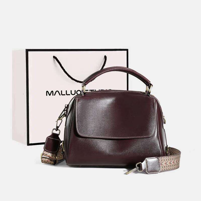 Women's Vintage Genuine Leather Handbags. Top Grain Cowhide Leather, Single Shoulder Cross Body Bags, Designer Handbags