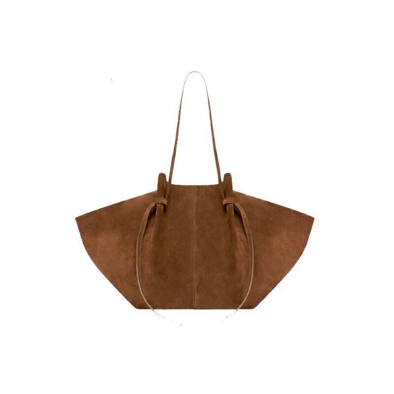Autumn Winter Suede Wing Large Capacity Shoulder High-end Underarm French Niche Women's Bag