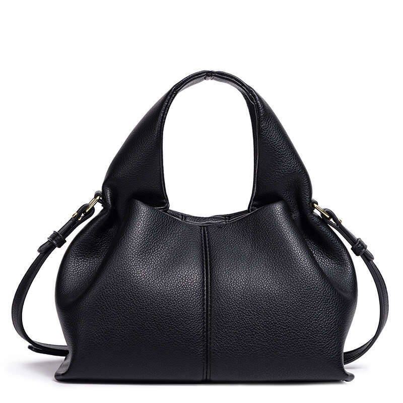 Niche Cloud Lychee Texture Soft Leather Fashion Versatile Handbag Shoulder Crossbody Women's Bag