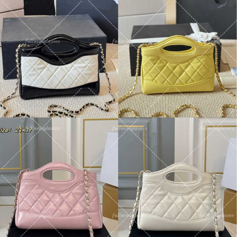 Totes Shoulder Bags Designer 31 bag Mirror Quality Handbag designers bag 23K Mini tote Bags Genuine Leather Quilted Handbag Womens Chain Crossbody Bag CC Purse bag