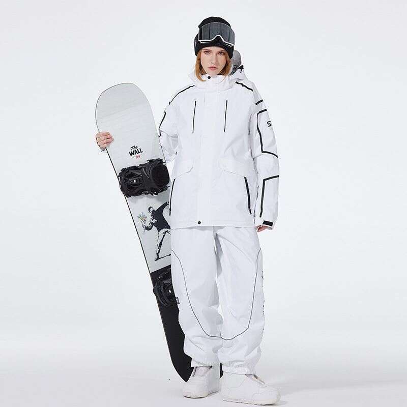 2024 New Men's And Women's Winter Outdoor Single Double Board Ski Suit
