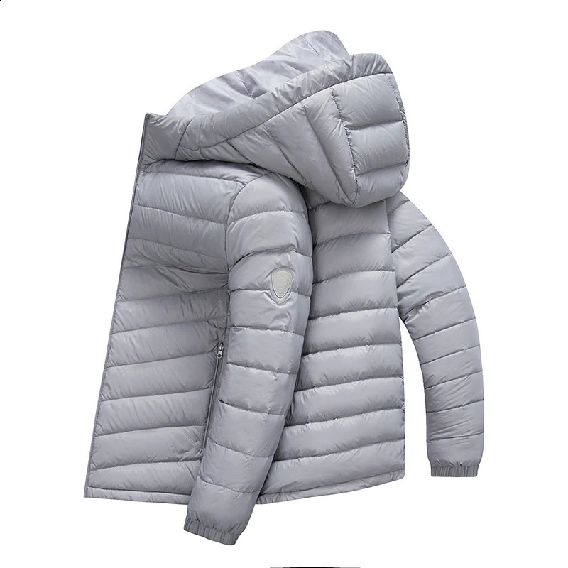 2026 Men Autumn Winter Warm Waterproof Parkas Jacket Coat Mens Hooded Casual Outwear Detachable Hat Outfits Male 250911