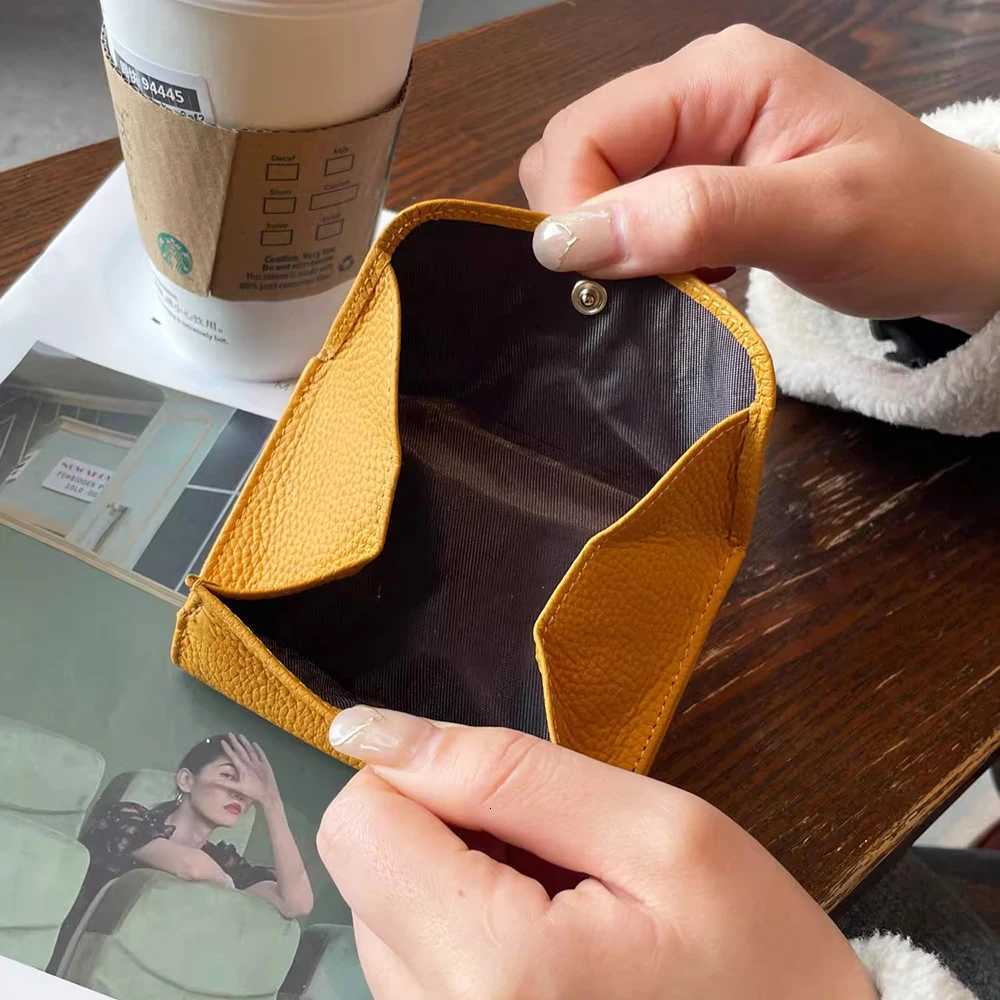 Genuine Leather Wallets For Women Custom Initials Cowhide Coin Purse Card Bag Engrave Name DIY Gift Luxury Small Lady Wallet W250911