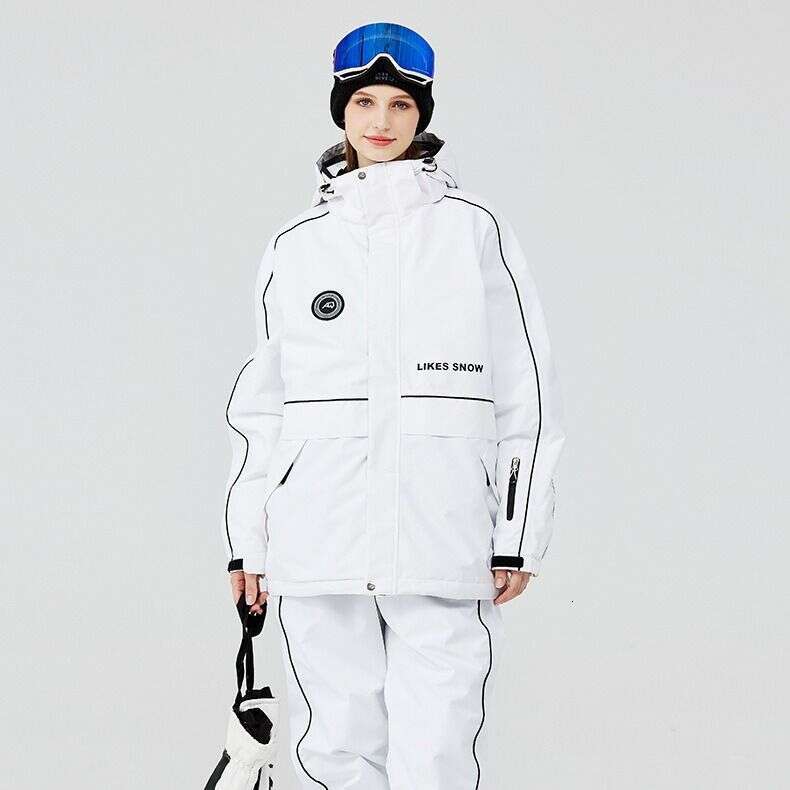 Men's Women's Suits Winter Warm And Thick Ski Clothes Snowboard Double Suit