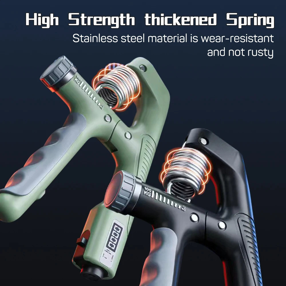 Grip Strength Trainer Sport Hand Strengthener Adjustable Forearm Trainer Forearm Finger Exerciser For Muscle Building 250910