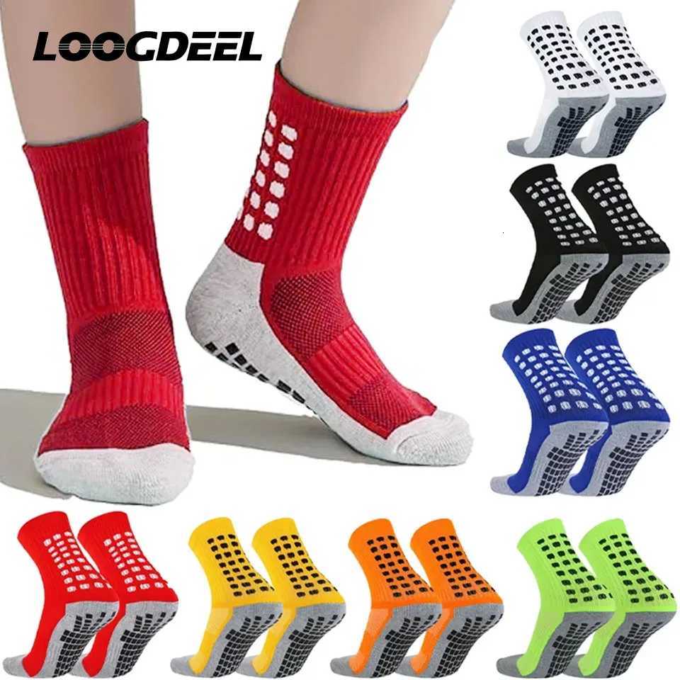 Loogdeel 1Pair Boys Girls KneeHigh Soccer Sports Socks Children Adult Towels Thickened Bottom Football Sock Long Tube Stockings D250911