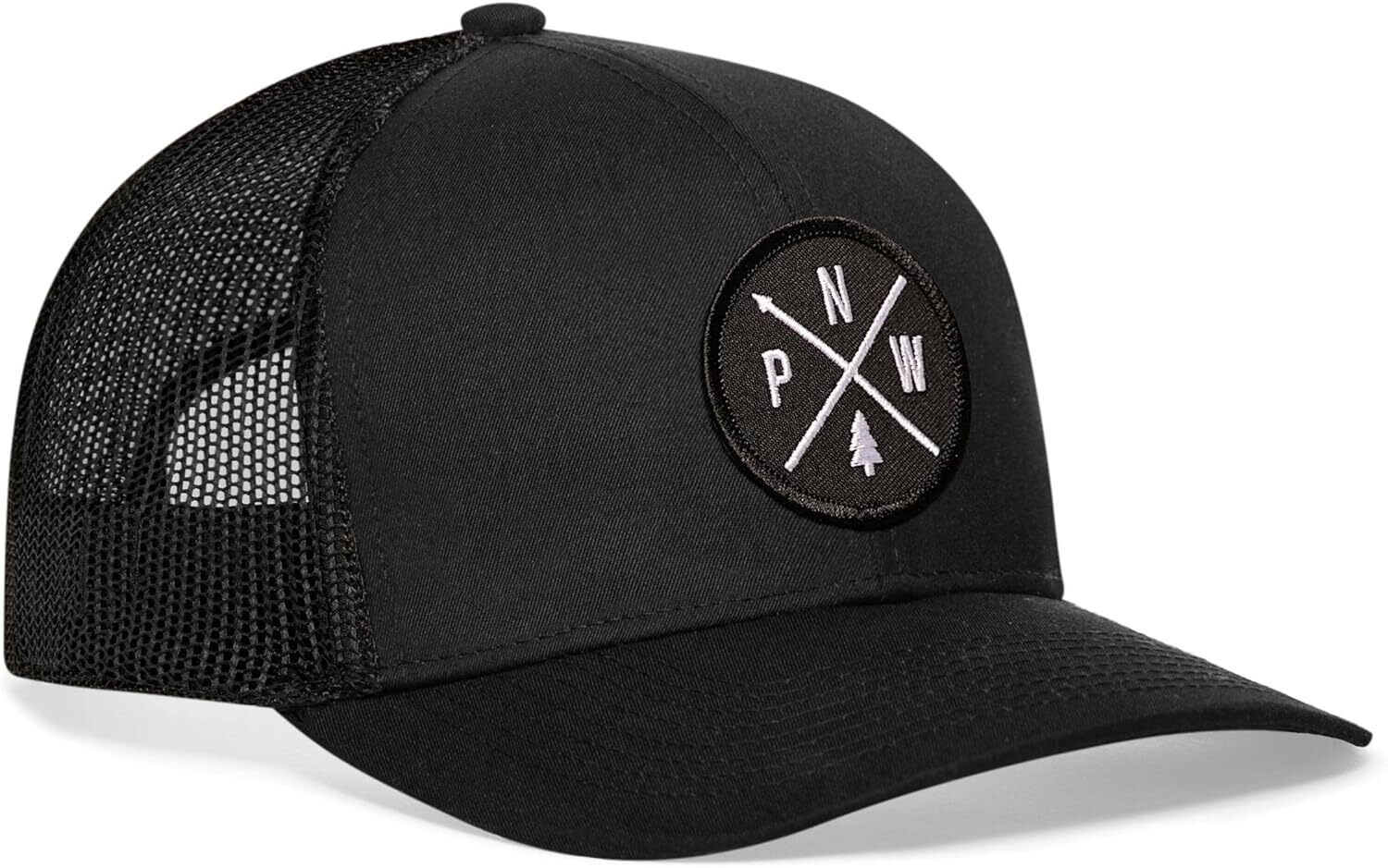 PNW Hat for Men & Women, Pacific Northwest Trucker Mesh Snapback Adjustable Baseball Cap