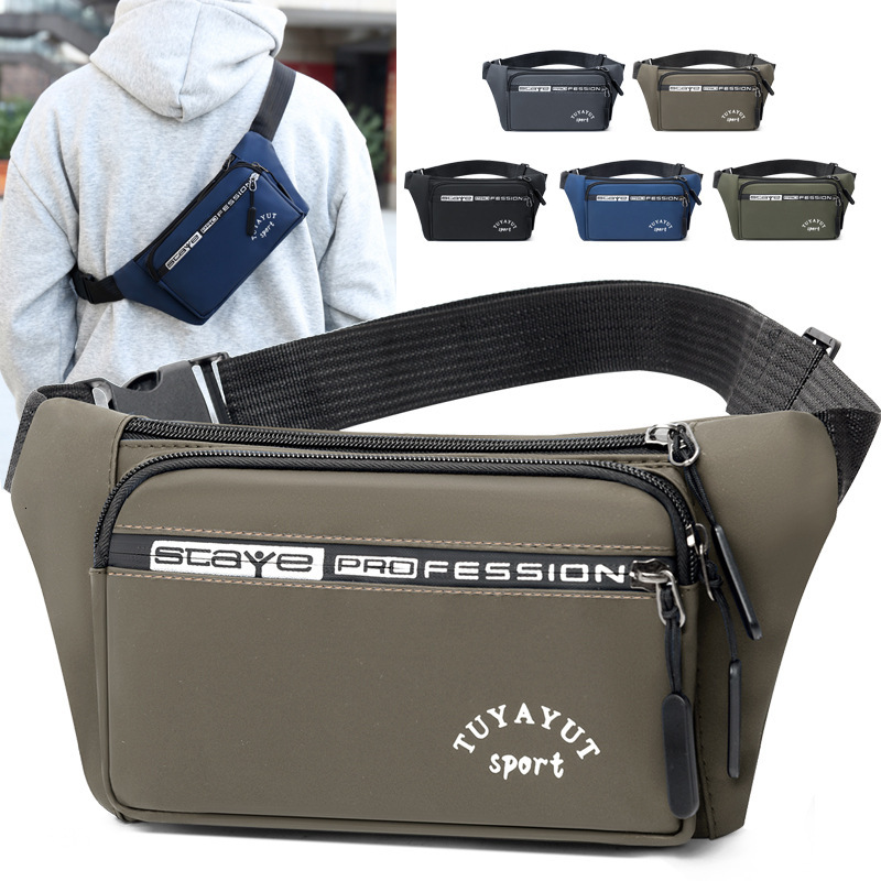 Waist Bag Luxury Bag New Men S Chest Bag Casual Outdoor Worksite Free Shipping Mobile Phone Bag Portable Versatile Single Designer Bag Shoulder Crossb