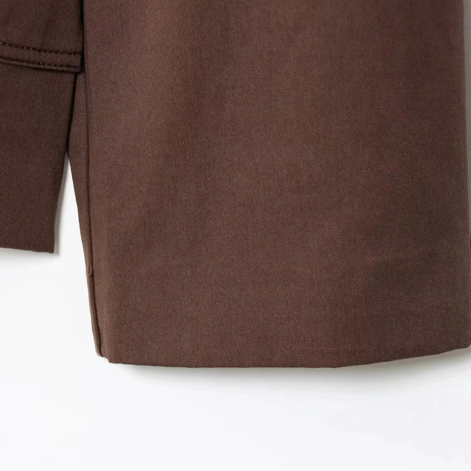 AZRAF Fashion European and American Style Autumn with Belt Short Coat Chic Lapel Button Long Sleeve Outerwear Muje 250911