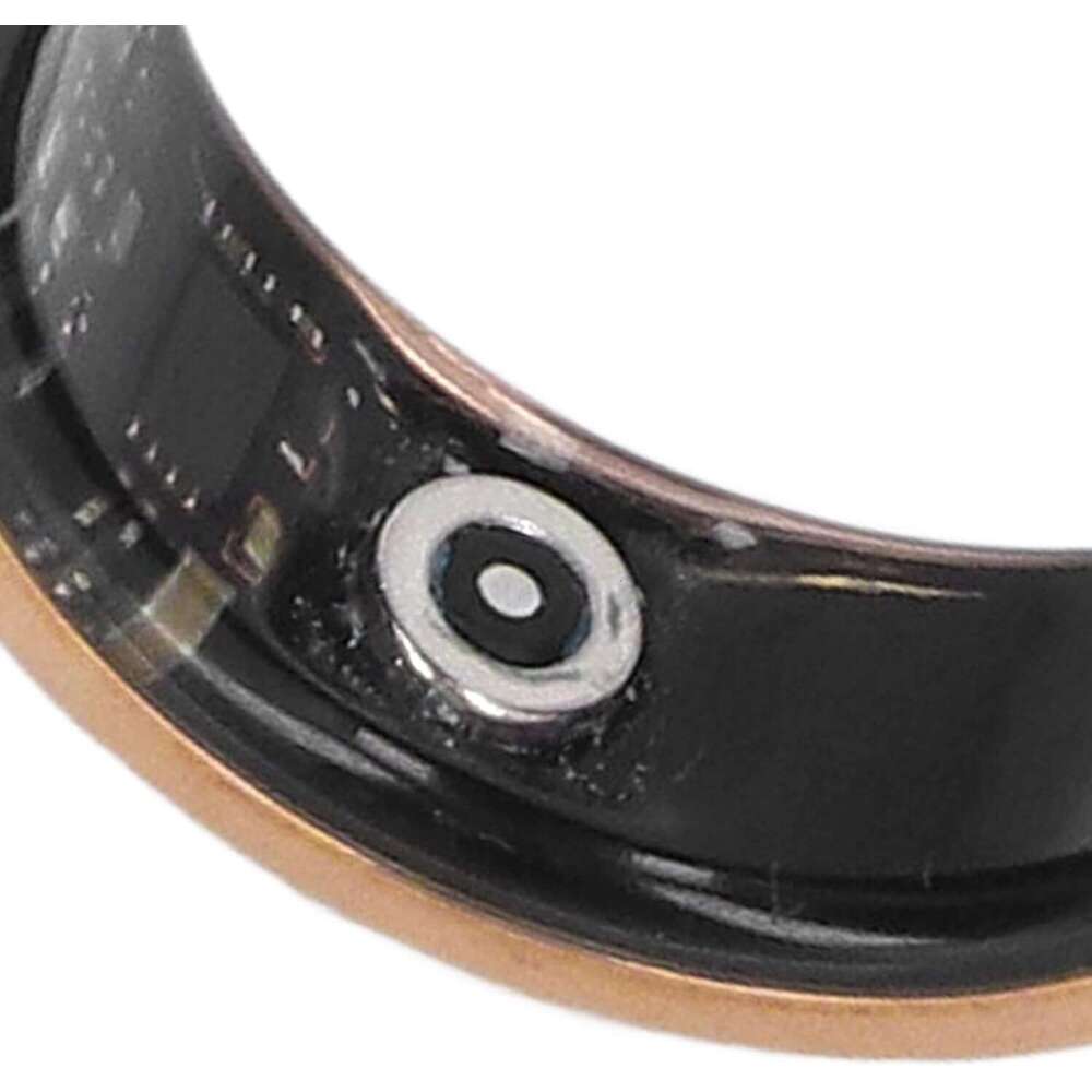 Yunir Smart Health Tracker, Fiess Tracker Ring Monitoring Sleep Quality and Heart Rate, Waterproof Wearable Healthy Data Recorder with APP
