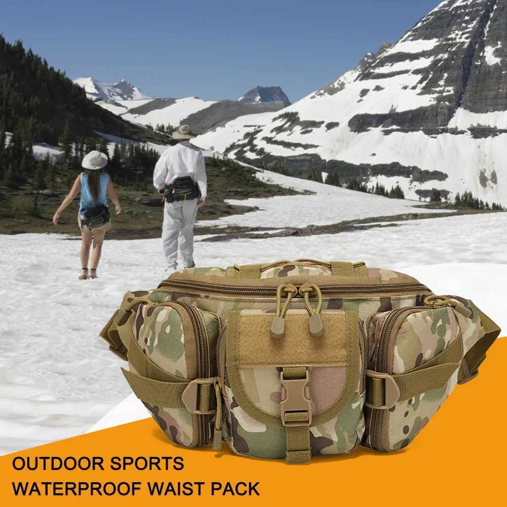Fanny Pack High Quality Outdoor Sports Waist Pouch Multipurpose Belt Bags for Camping Hiking Traveling Running Fishing Z250911