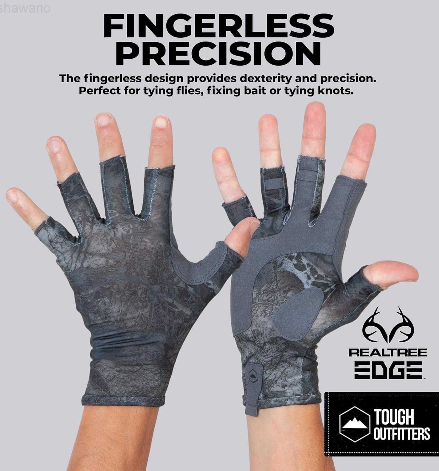 Outdoors UV Fishing Gloves Fingerless Kayaking Sailing UPF 50 Sun ProtectionW250911