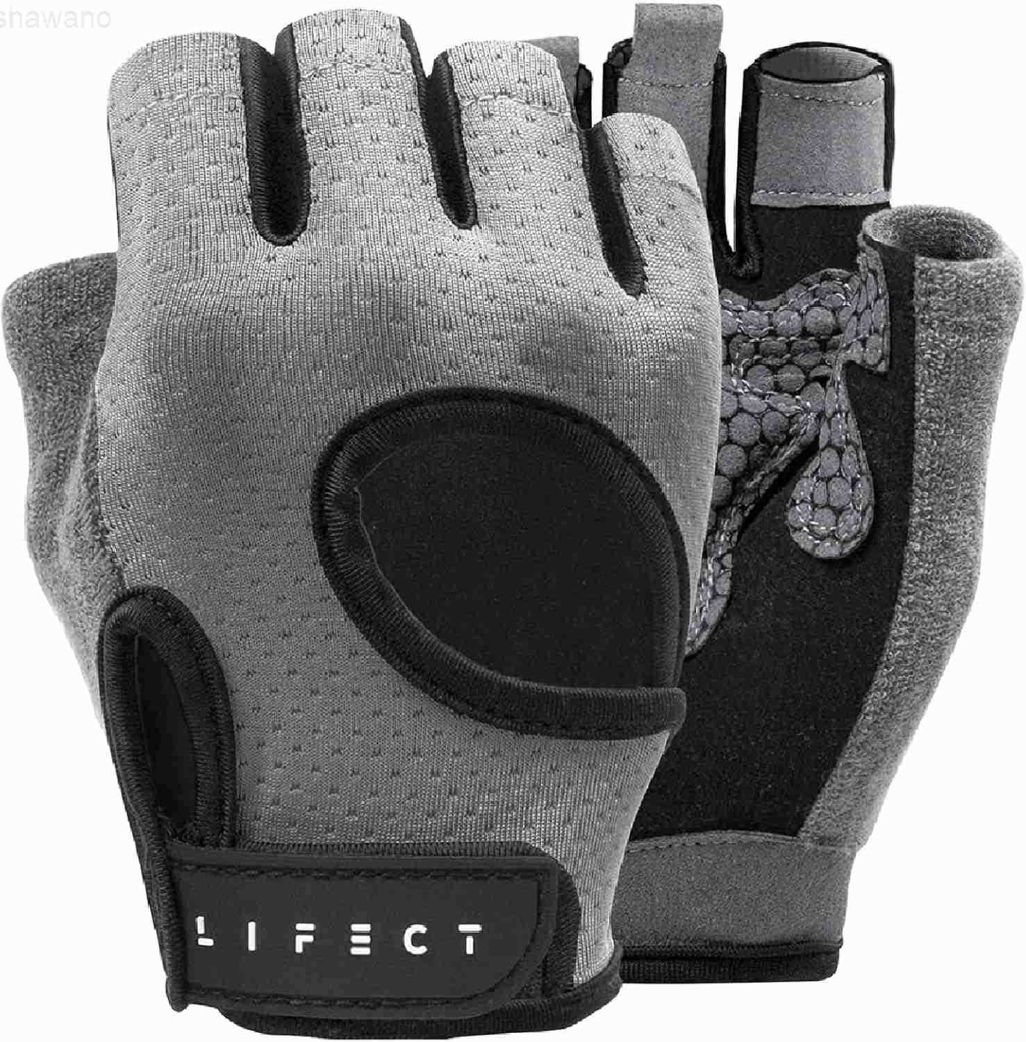 Essential Breathable Workout Gloves Weight Lifting Fingerless Gym Exercise Gloves with Curved Open Back for Powerlifting Women and MenW250911