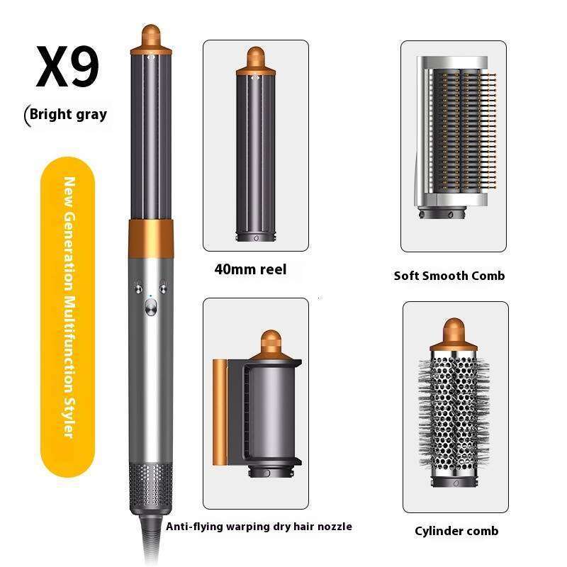 Hs05 Same Multifunctional Curling Iron Negative Ion Intelligent Temperature Control Fast Drying Without Damaging Hair Shaping