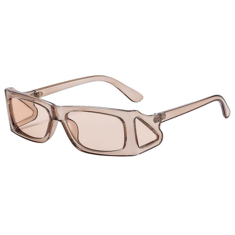 New Fashion Square Frame Trendy Hot-Selling Side Small Window Personality Street Style Sunglasses high quality
