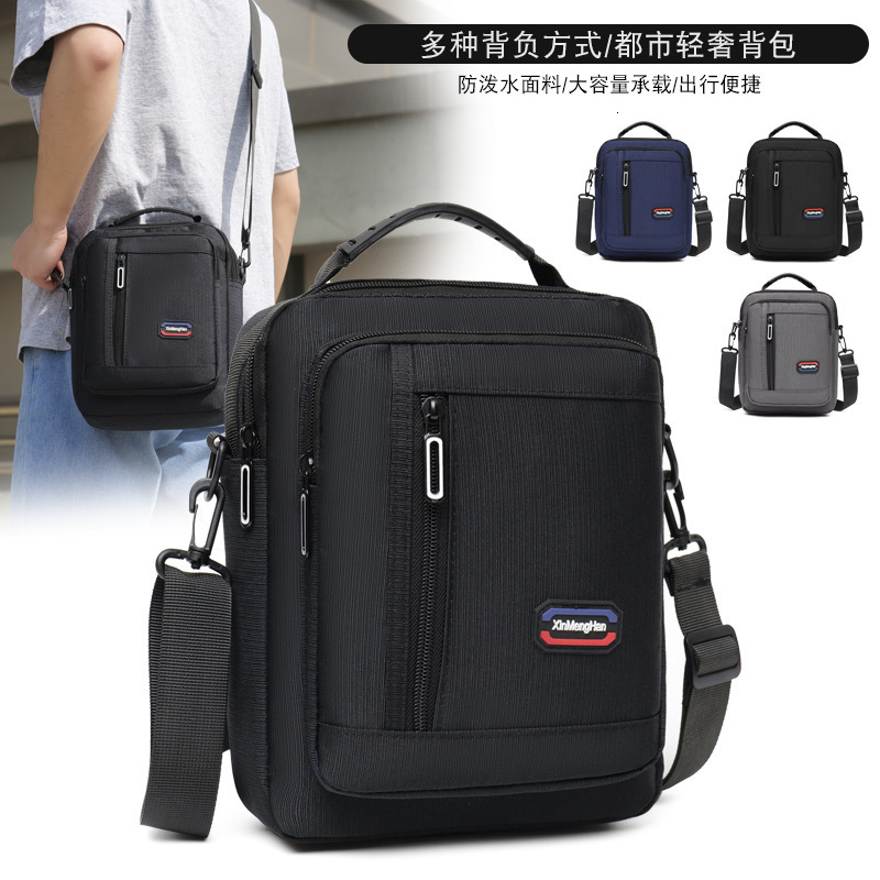 Multi Compartment Shoulder Bag New Casual Korean Version Crossbody Bag Luxury Bag Fashion Designer Bag Large Capacity Business Commuter Free Shipping 