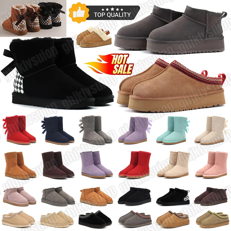 designer boots tasman tazz women shoes clogs platform boots sliders fur slide classic winter snow slipper mens womens outdoor sandals booties