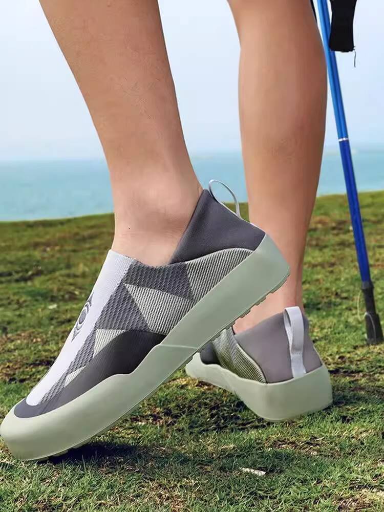TGPL Bird House Same Style Summer Breathable Mesh Men's Lightweight Soft Sole Slip-On Non-Slip Work Women's Travel Shoes