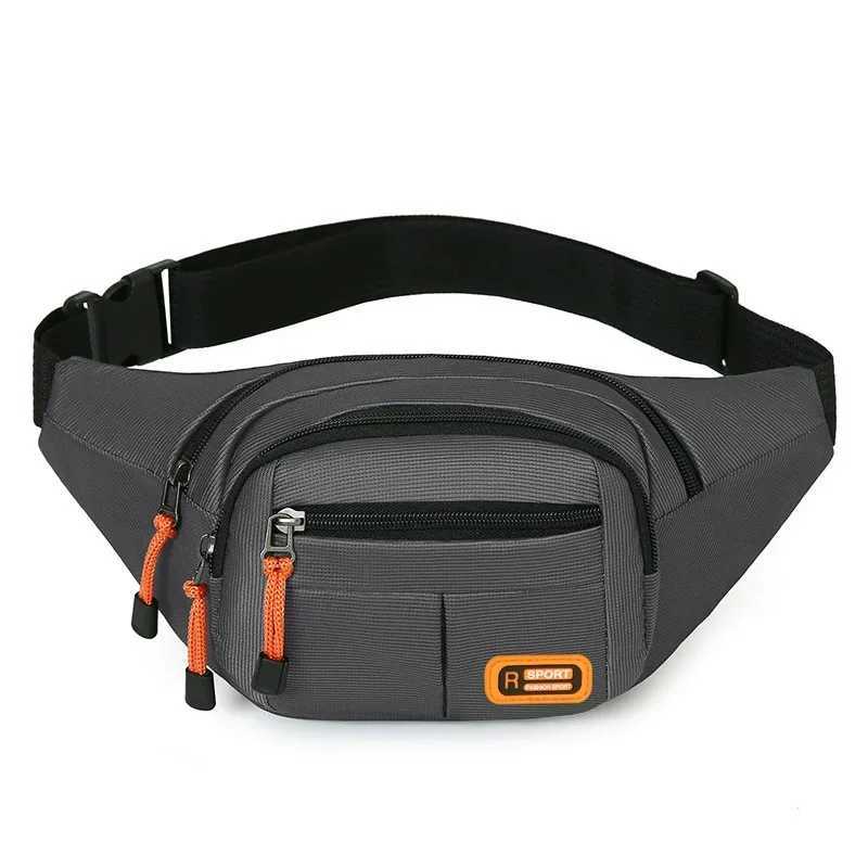 Mens and womens large capacity crossbody chest bag portable multifunctional mobile phone bag Z250911