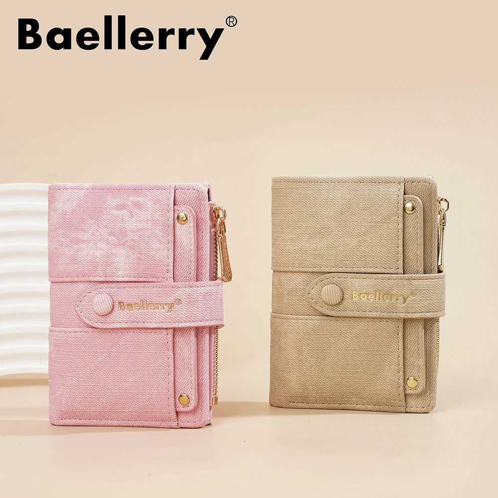 Baellerry New Fashion Women Short Wallets Zipper Coin Bags Top Quality Female Purse Coin Pocket Womens Detachable Card Clip W250911