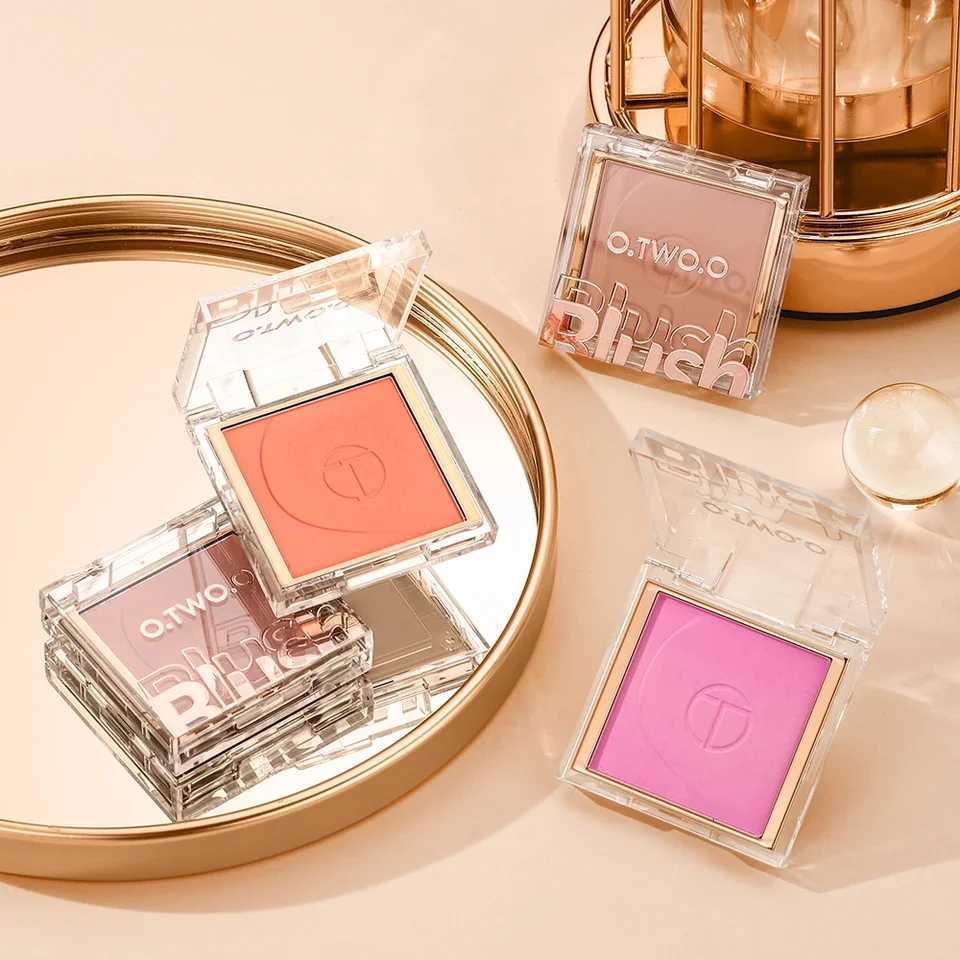 OTWOO 6 Color Blusher Mineral Soft Powder Long Lasting Natural Cheek Contour Palette Blush Shadow Matte Rouge Powder W250911