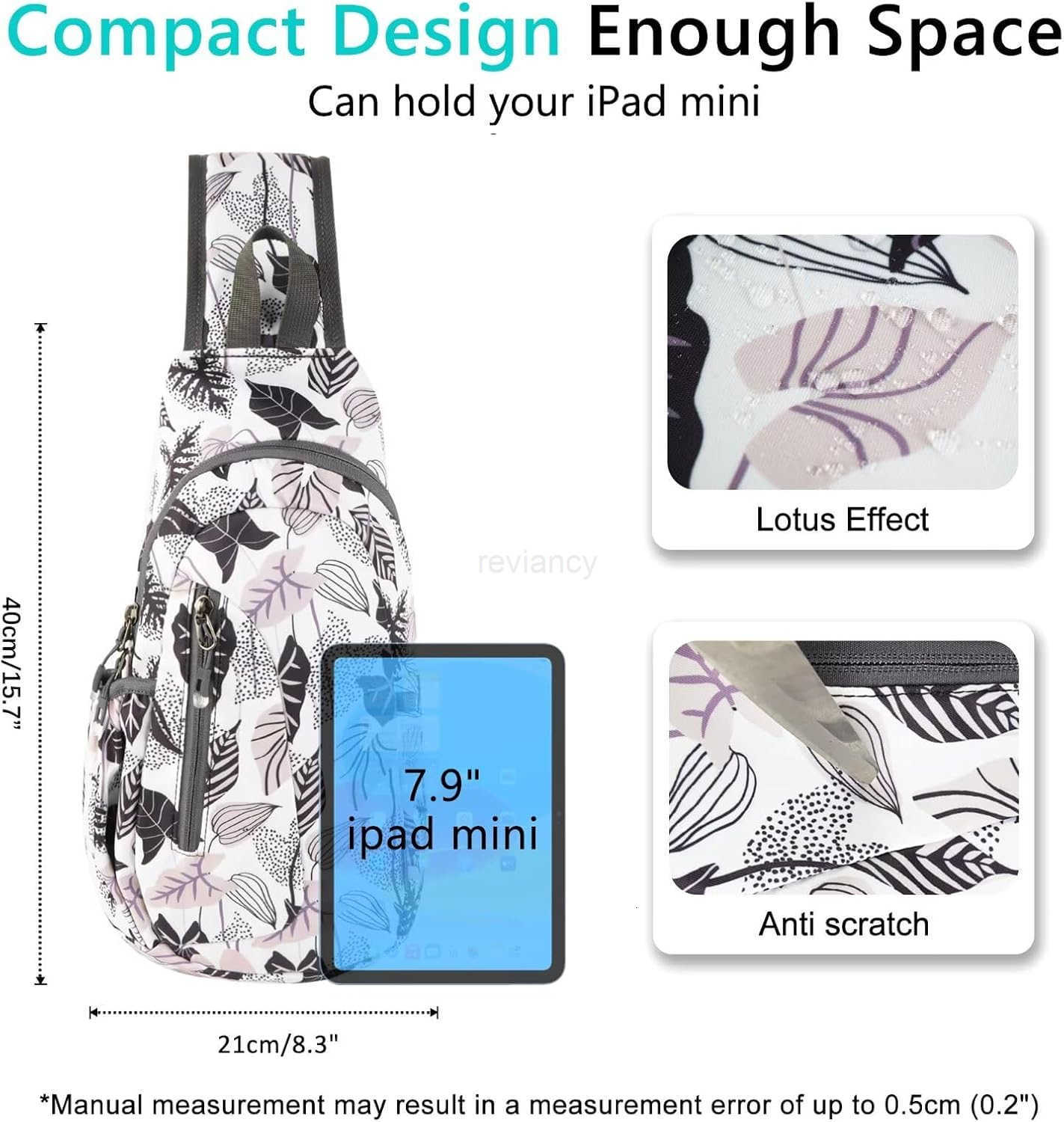 Small Sling Bag Lightweight Crossbody Backpack for Men Women Shoulder Bag for Sports and OutdoorW250911