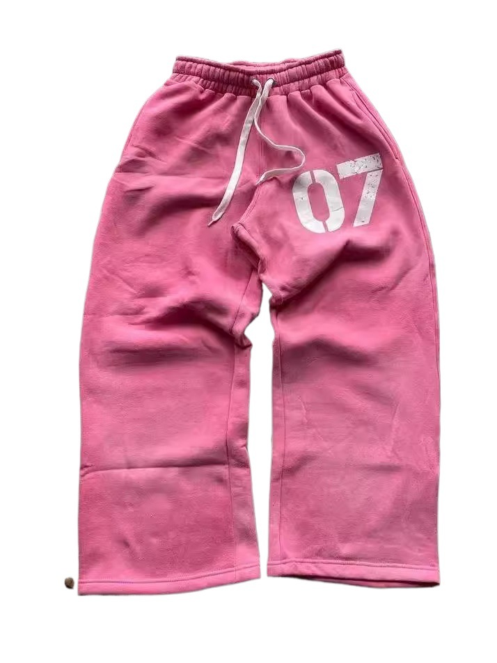 ropa hombre American Retro Knitted Pants Men Y2k Street Harajuku Oversized Trousers Loose Casual Wide Leg Pants Women Sweatpants250806