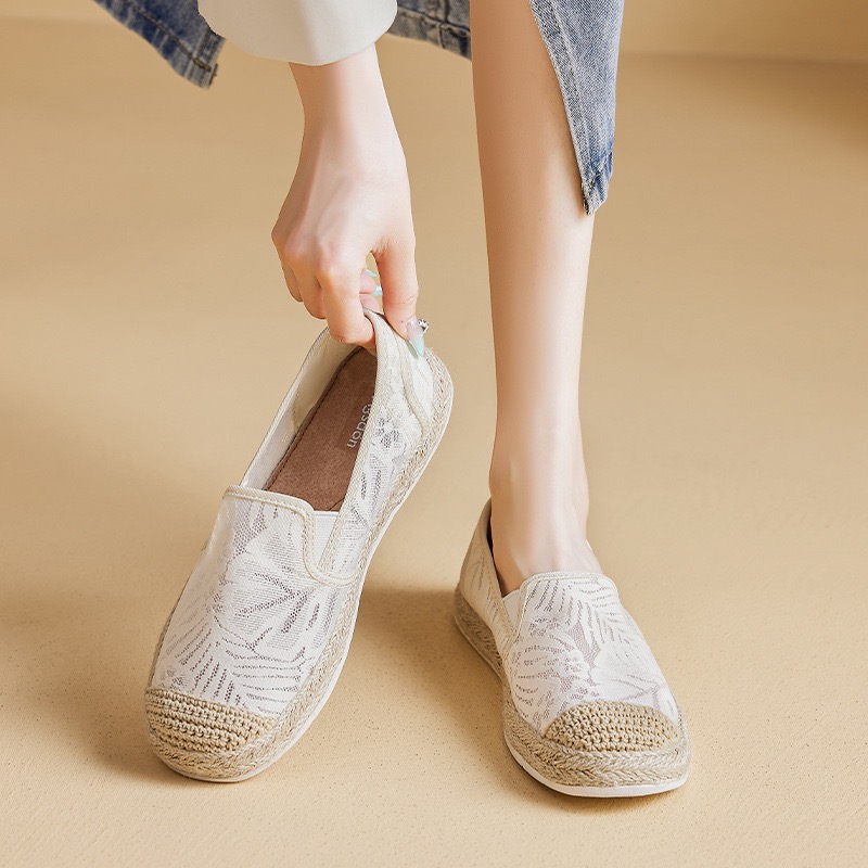 hot New High quality merchants Summer Casual Soft Portable Walking Flat Soles for Breathable Sneakers Women Canvas Shoes dh5367242
