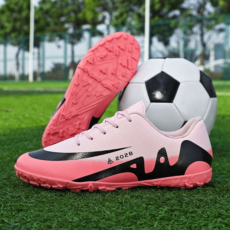 Children's Boys Youth Students Girls TF Soccer Shoes AG Long Cleats