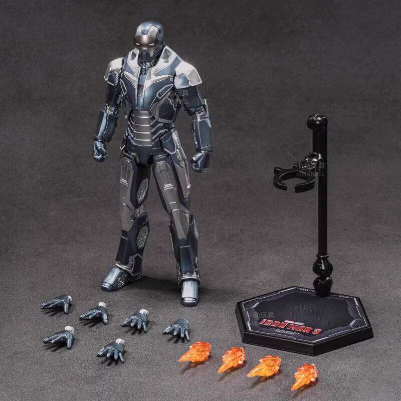 ZD TOYS Iron Man 40 Action Figure Gamma Marvel Model Toy Avengers Raider Official Gift for Boys Display Piece