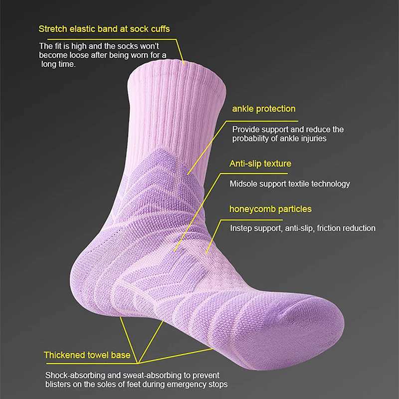 Professional Competition Cycling Socks Men Women Sport Riding Socks Mesh Basketball Badminton Racing Socks D250911