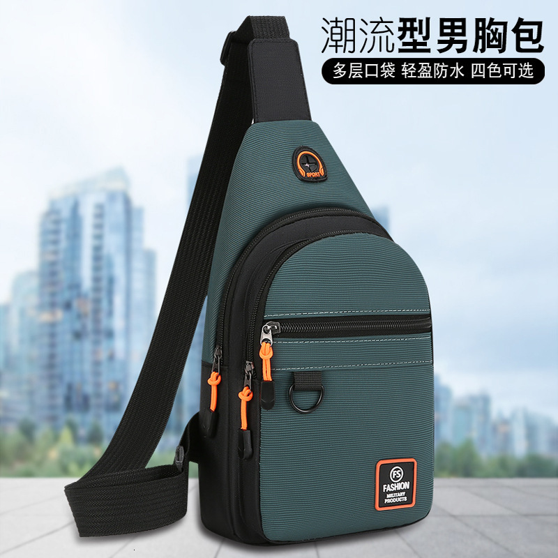 Free Shipping Men S Chest Bag Crossbody Bag Large Capacity Waterproof Luxury Bag Outdoor Casual Designer Bag Shoulder Bag Sports Chest Backpack Busine
