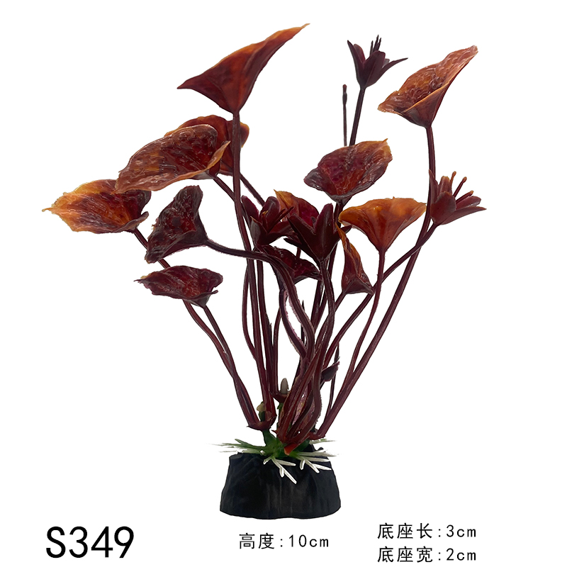 3-inch aquarium scenery artificial plants fish tank decoration materials figurines simulated plastic fake seaweed direct sales from factory