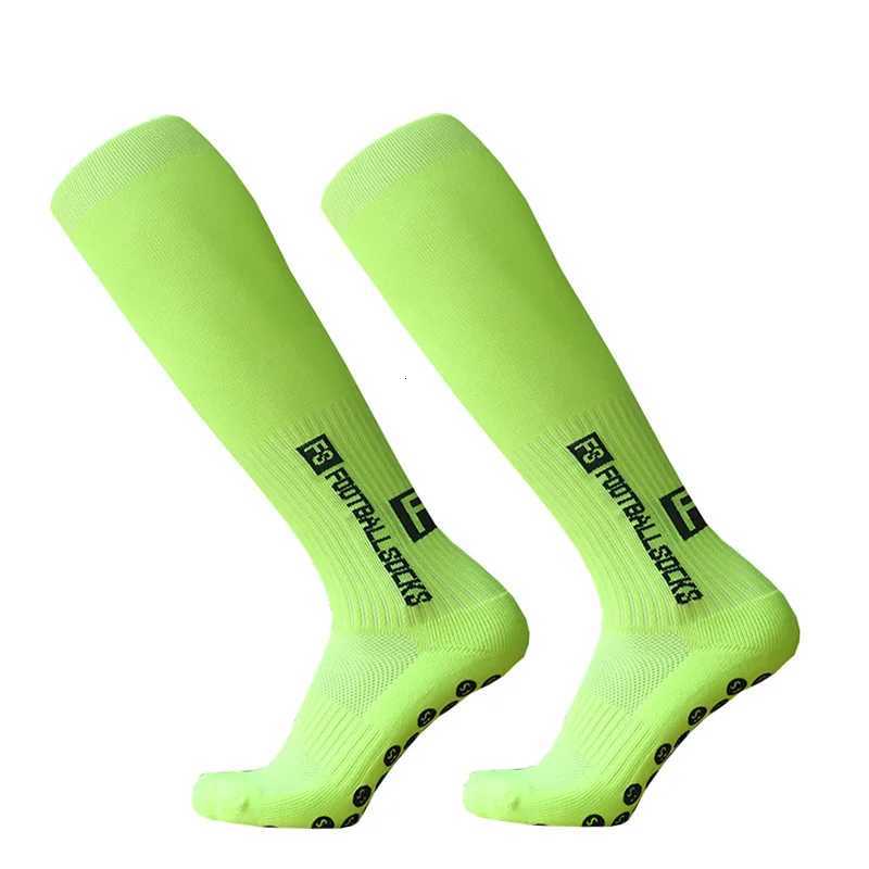 New Long FS soccer Socks Men Women Sports Round Silicone NonSlip Grip Football Socks D250911