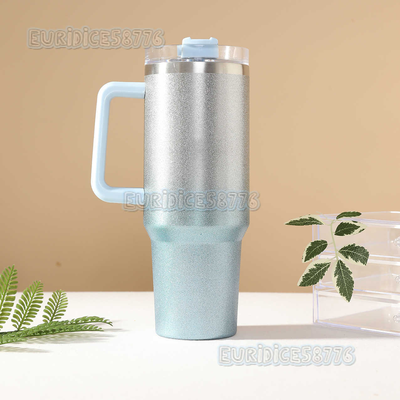 American Style 40oz Handle Car Cup Large Capacity Straw Cup 304 Stainless Steel Ice Cup Portable Car Insulated Cup H250911