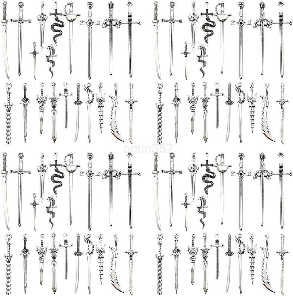 48pcs antique silver novel animal set Pendant Jewelry Making DIY Keychain Earrings Pendant Various Design Charms for Jewelry Making s Necklace SNW2509