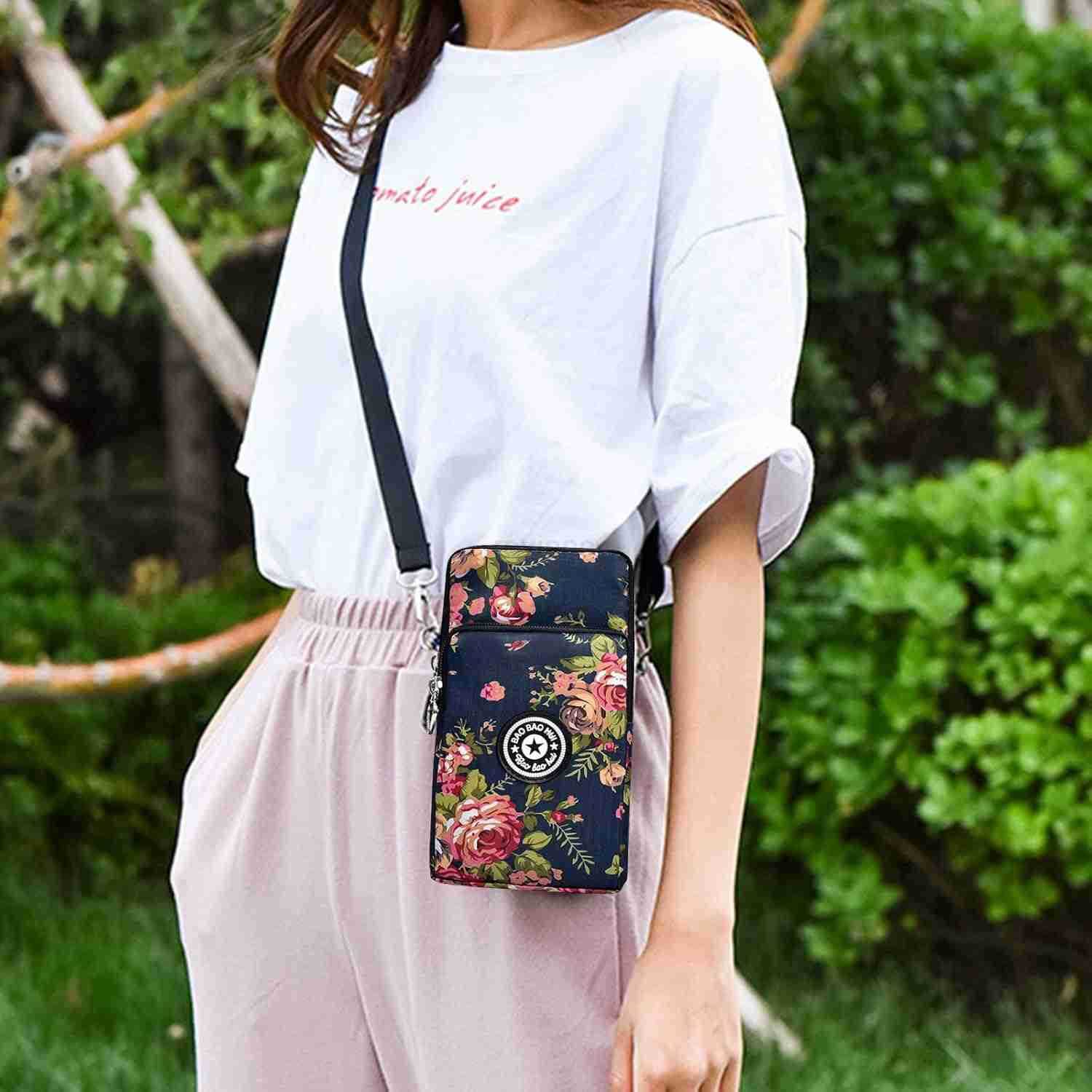 Lightweight Small Crossbody bags Cell Phone Purses Travel Pouch Shoulder Bag for WomenW250911