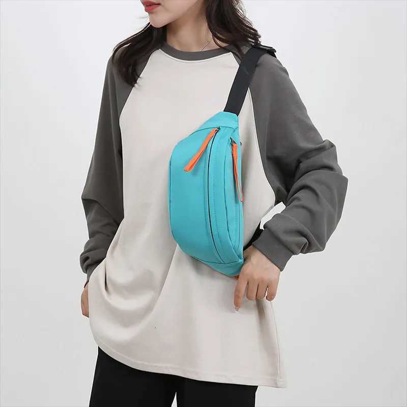 2024 Yellow Green Fashion Banana Chest Bag Men Women Street Casual Fanny Pack Outdoor Sport Single Shoulder Bag Z250911