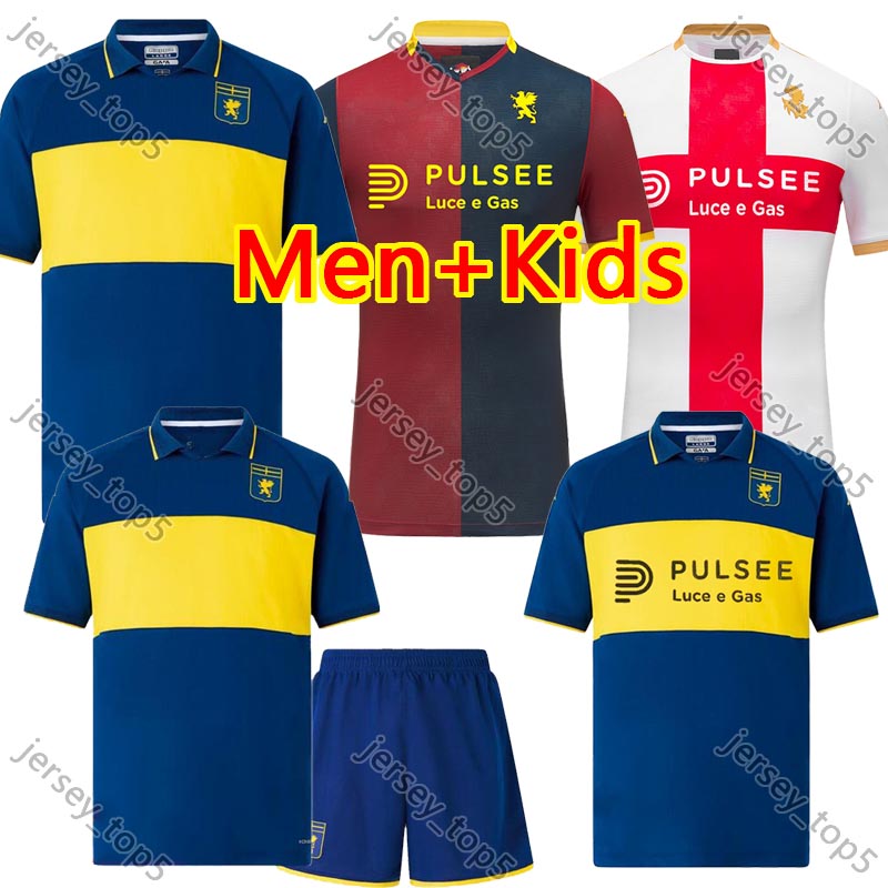 2025 2026 Genoa BALOTELLI Soccer Jerseys PINAMONTI MESSIAS JR 25 26 VITINHA BADELJ CFC MAOVSKYI FRENDRUP THORSBY BOHINEN Football Shirt Men camiseta futbol Maillot