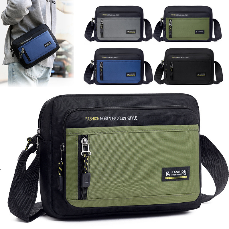 Large Capacity Men Crossbody Bag Luxury Designer Bag Bag Casual Business Commuting Office Briefcase Thickened Wear Resistant Practical Free Shipping S